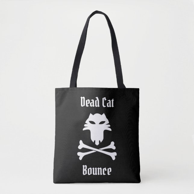 Bolso De Tela Rebote de gato muerto (Anverso)