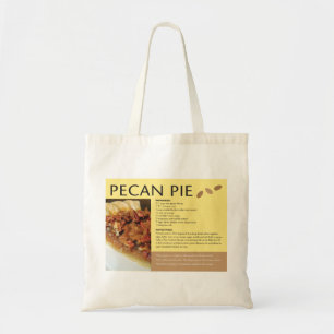 Bolso De Tela Receta Pecan Pie Cocina Regional