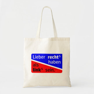 Bolso De Tela rechts-links