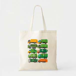 Bolso De Tela Reciclaje de camiones de basura Día de separación