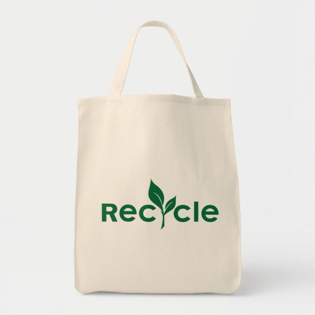 Bolso De Tela Reciclar (Frente)