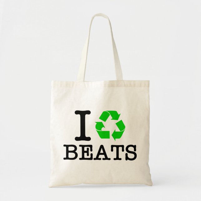 Bolso De Tela Reciclé Beats (Frente)