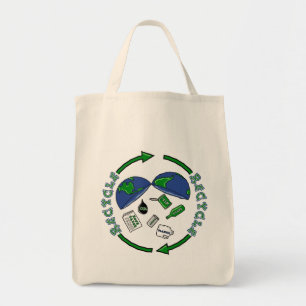 Bolso De Tela Recicle el totebag