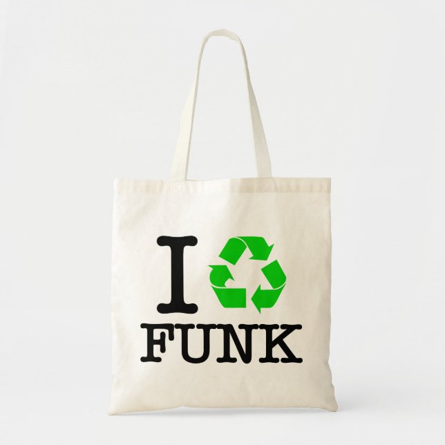 Bolso De Tela Reciclo Funk (Frente)