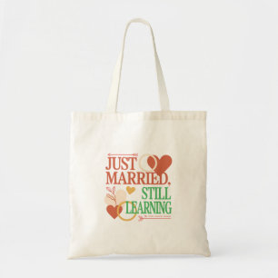 Bolso De Tela Recién Casados, Aún Aprendiendo – Día de San Valen