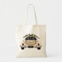 Recién Casados Coche Vintage Personalizado Año de 