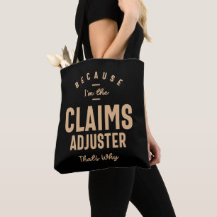 Bolso De Tela Reclamaciones de la ocupación del trabajo divertid