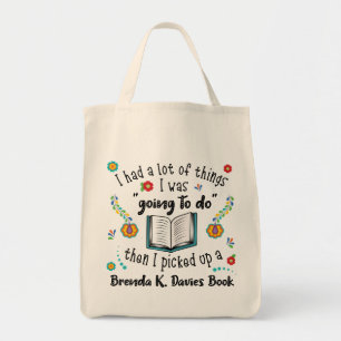 Bolso De Tela Recoger un libro de Brenda K Davies