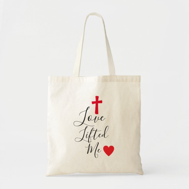BOLSO DE TELA RECOPILACIÓN DE REGALOS DE FE - (Frente)