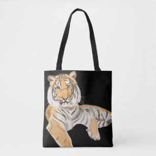 Bolso De Tela Recordar tigre