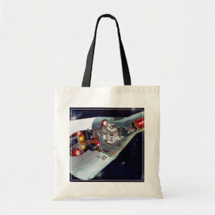 Bolso De Tela Recorrer Una nave espacial Gemini De Dos Personas