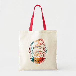 Bolso De Tela Recorrido de ciclismo de esparta retro