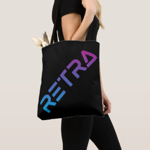 Bolso De Tela Recorte de degradado