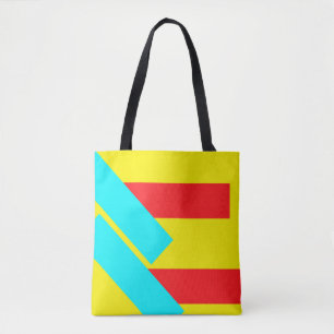 Bolso De Tela Rectángulos