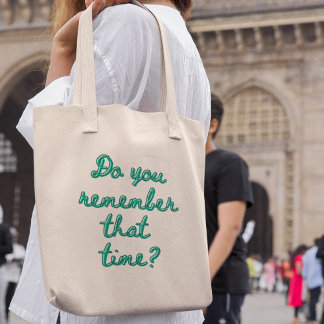 Bolso De Tela ¿Recuerdas aquella vez? Retro Nostalgia Genial