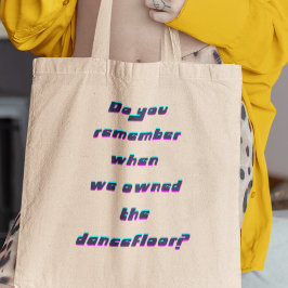 Bolso De Tela ¿Recuerdas el Baile Genial de la Nostalgia Retro?