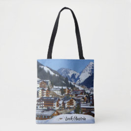 Bolso De Tela Recuerdo de Austria Lech Arlberg