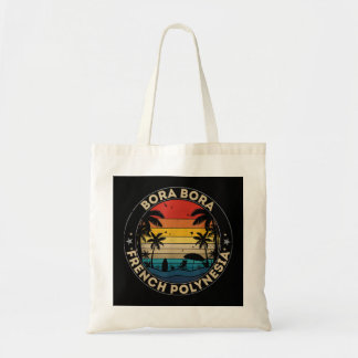 Bolso De Tela Recuerdo de Bora Bora - Polinesia Francesa