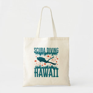 Bolso De Tela Recuerdo de buceo en Hawaii