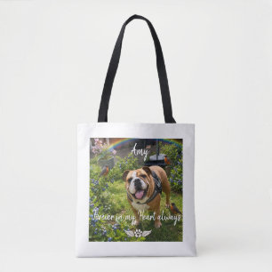 BOLSO DE TELA RECUERDO DE FOTO DE MEMORIA PERSONALIZADA