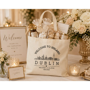 Bolso De Tela Recuerdos de boda en Dublín Irlanda