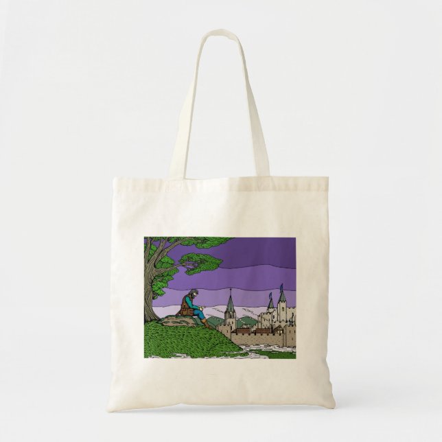 Bolso De Tela Recuerdos de Camelot (Frente)
