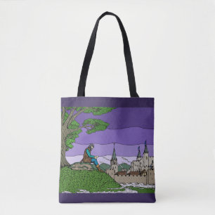 Bolso De Tela Recuerdos de Camelot
