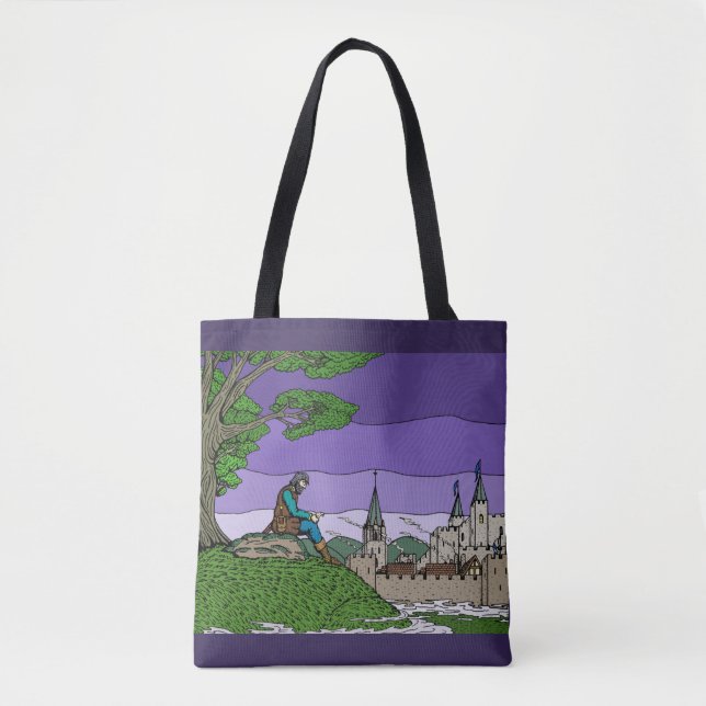 Bolso De Tela Recuerdos de Camelot (Anverso)