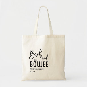 Bolso De Tela Recuerdos de Despedida de Soltera de Bach y Borrac