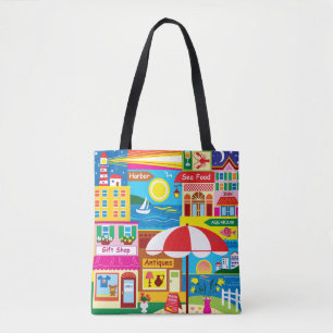 Bolso De Tela Recuerdos de la costa