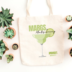 Bolso De Tela Recuerdos para Despedida de Soltera Margs & Matrim