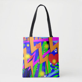 Bolso De Tela Recuerdos Wild Neon