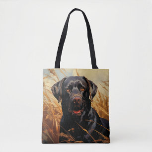 Bolso De Tela Recuperación de Labrador de chocolate
