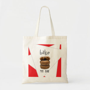 Bolso De Tela Red Bake My Day