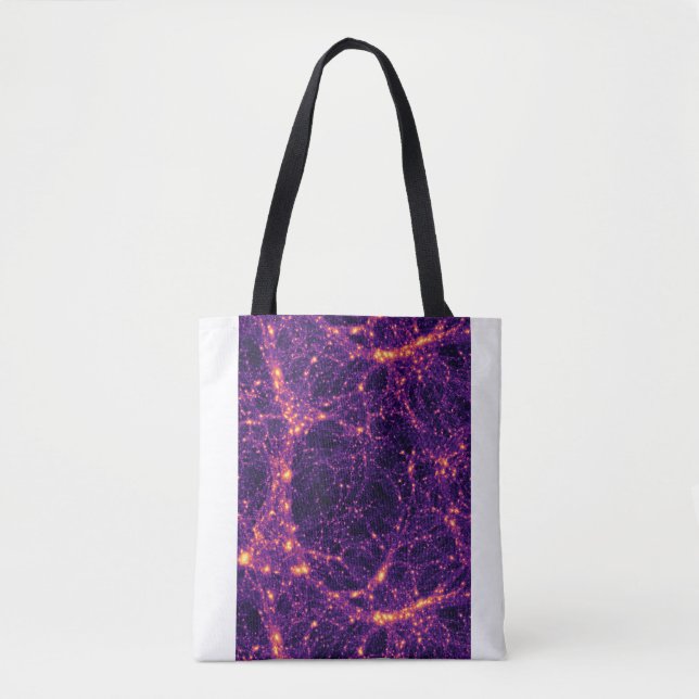 Bolso De Tela Red Cósmica (Anverso)