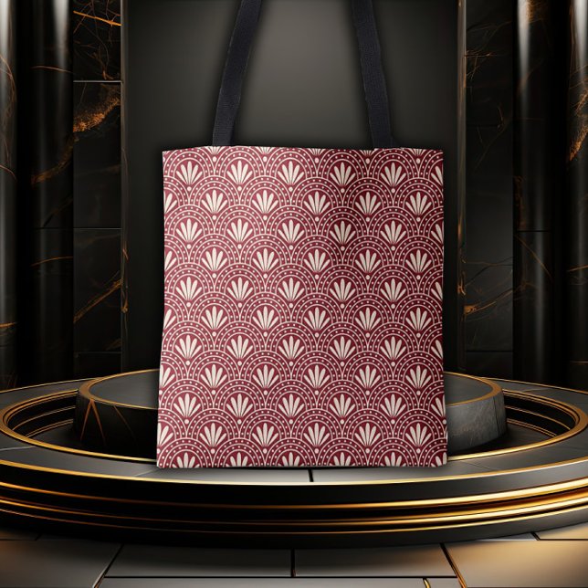 Bolso De Tela Red & Cream Gatsby Glamour (Subido por el creador)