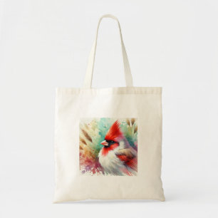 Bolso De Tela Red crested cardinal 060824AREF107 - Watercolor