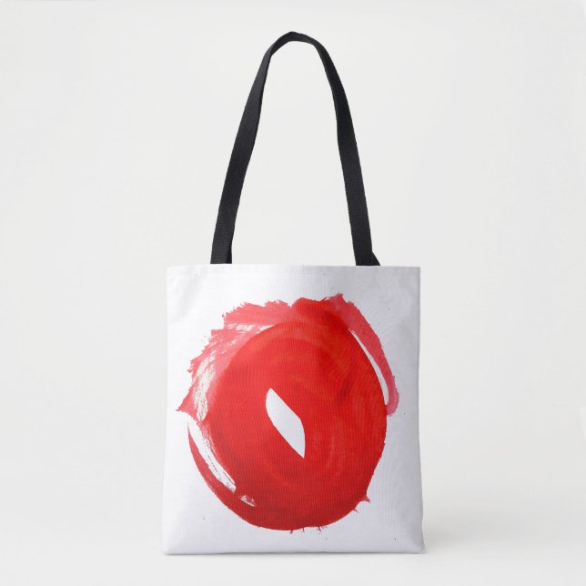 Bolso De Tela Red Dot. (Anverso)