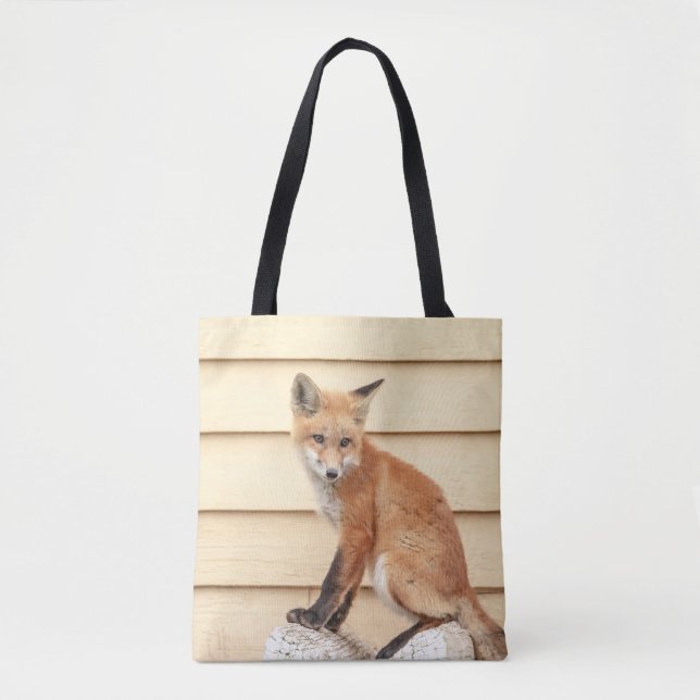 Bolso De Tela Red Fox Kit en el Valle de Hudson (Anverso)