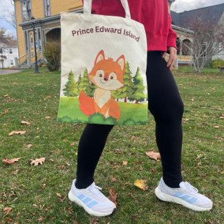 Bolso De Tela Red Fox Tote Bag