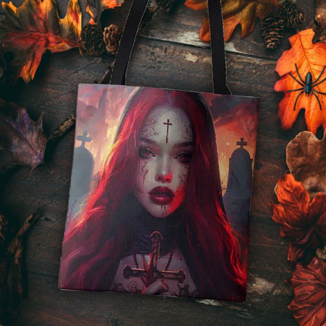 Bolso De Tela Red Haired Gothic Woman (Subido por el creador)