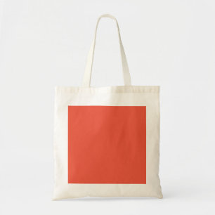 Bolso De Tela Red naranja #EC553E, cobre pálido