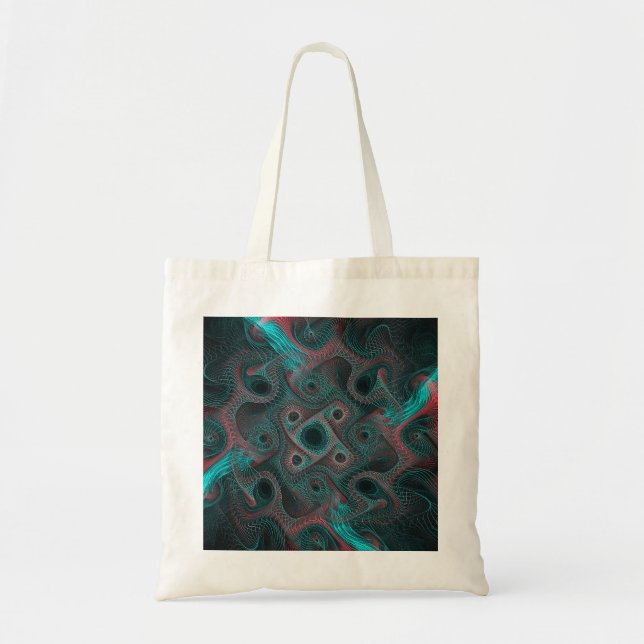 Bolso De Tela Red Neuronal (Frente)