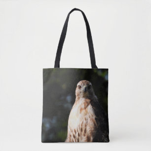 Bolso De Tela Red Tail Hawk Stare