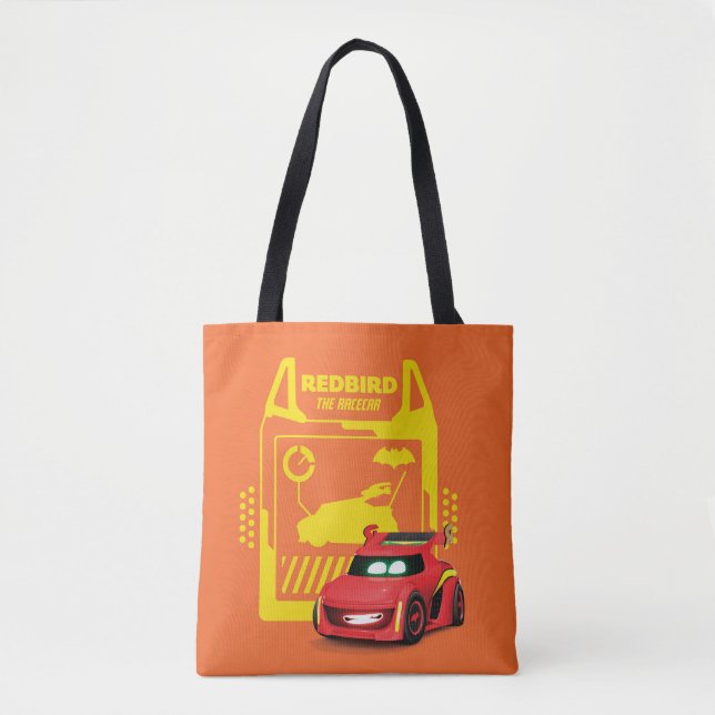Bolso De Tela Redbird Batlleras™ - El Racecar (Anverso)