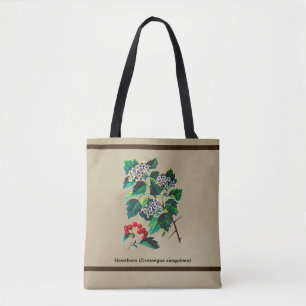 Bolso De Tela Redhaw Hawthorn En Papel Antiguo
