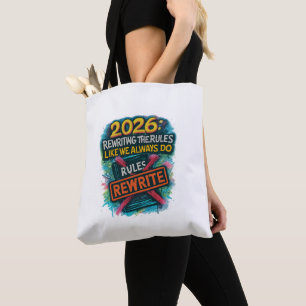 Bolso De Tela “Reescribiendo las Reglas” 2026 Inclusión