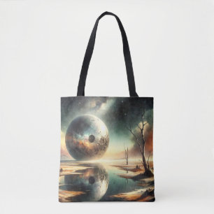 Bolso De Tela Reflejos del Caos