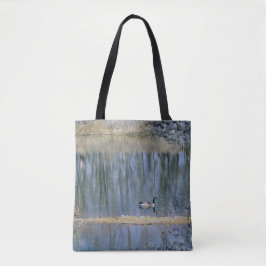 Bolso De Tela Reflejos Tranquilizadores