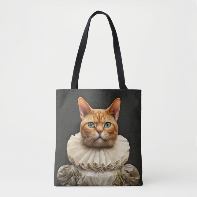 Bolso De Tela Regal Cat (Anverso)